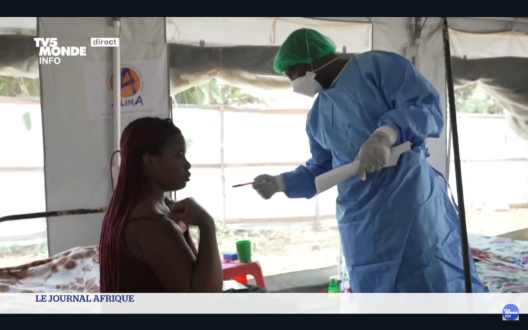 Dans les médias 6 Reportage TV5 Mpox RDC ALIMA